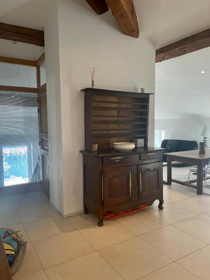 Grand appartement style loft bord de mer Propriano  Buitenkant foto