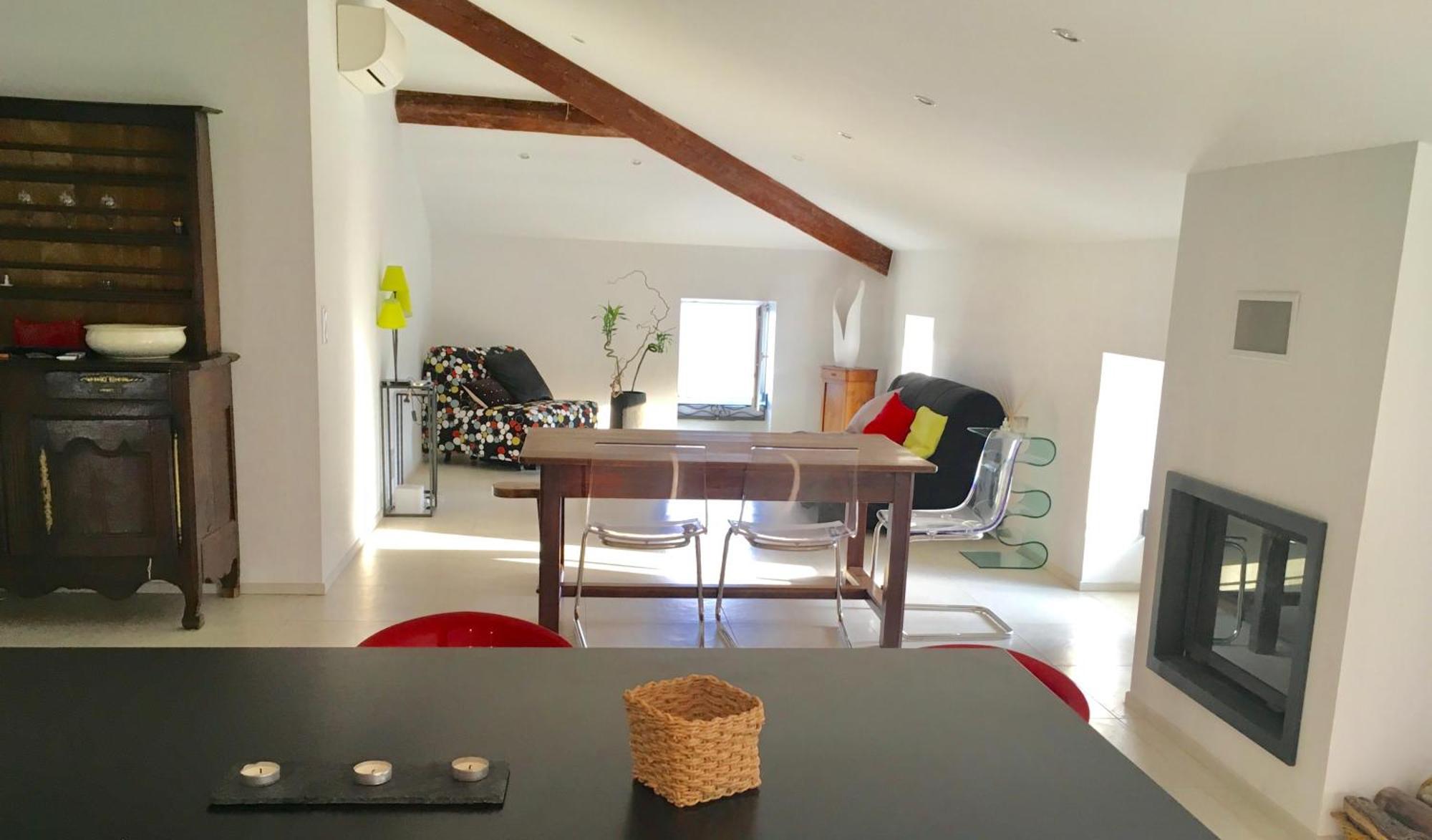 Grand appartement style loft bord de mer Propriano  Buitenkant foto