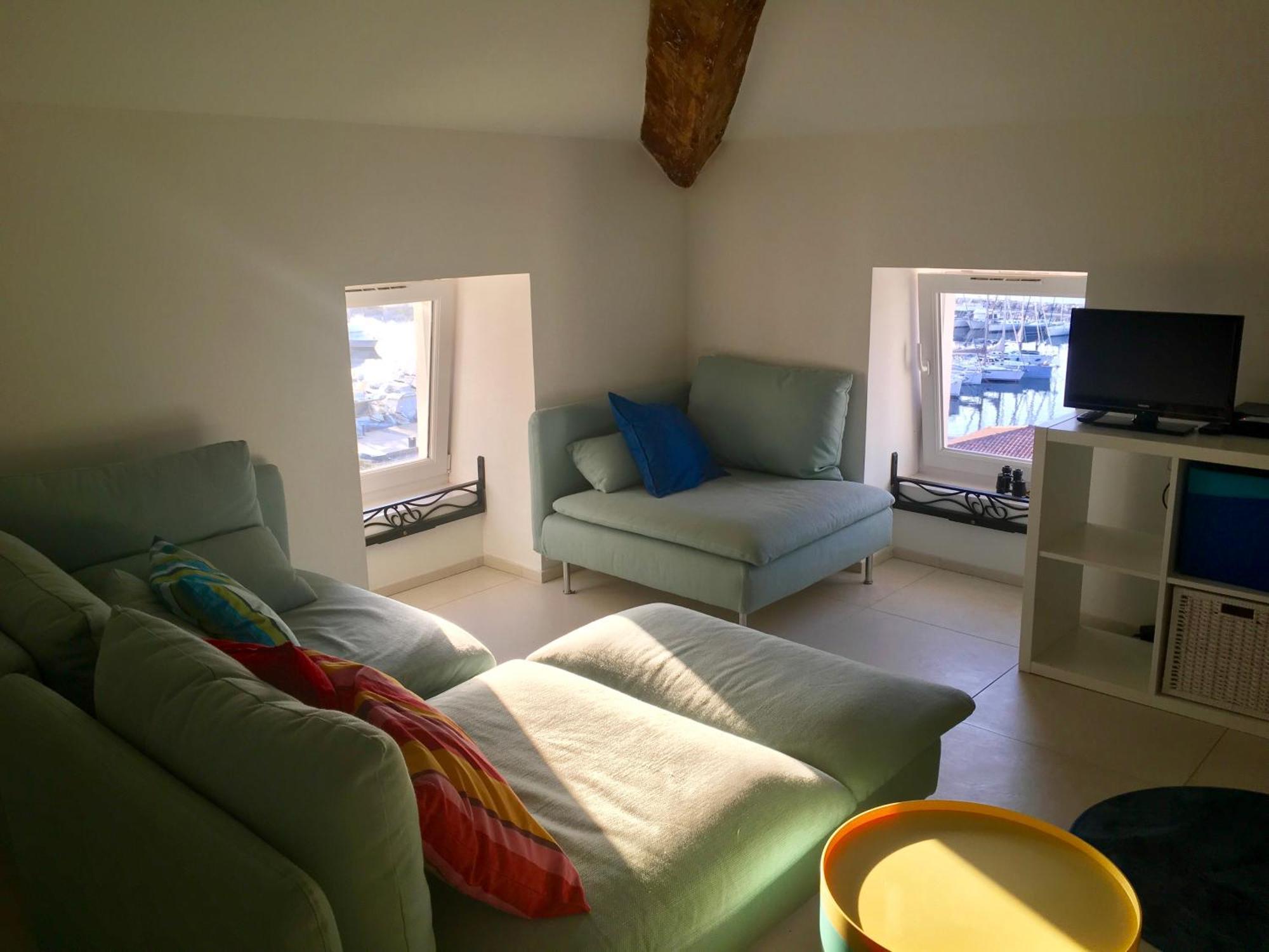 Grand appartement style loft bord de mer Propriano  Buitenkant foto