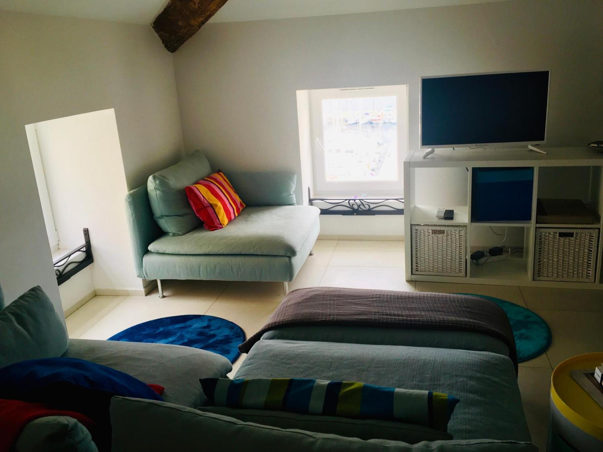 Grand appartement style loft bord de mer Propriano  Buitenkant foto